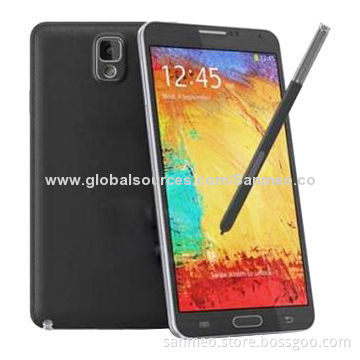 5.7-inch Smartphone for Note III 1:1 with S Pen, Android4.2. MTK6589, Quad-core, 1.2GHz, 3,200mAh